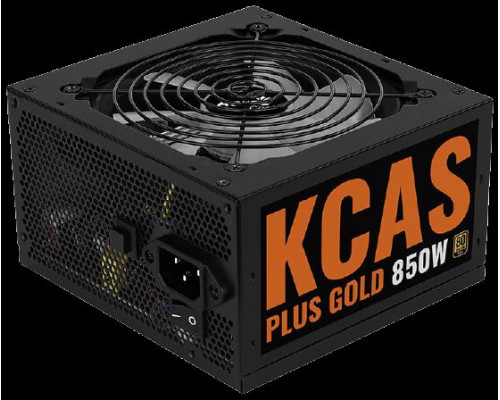 Блок питания Aerocool KCAS PLUS GOLD 850W <850W, ATX v2.4, APFC, Fan ARGB 12cm, 80+ Gold, Retail> купить QBS.ru