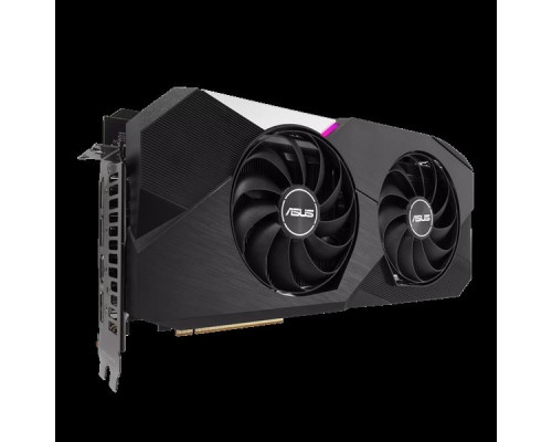 Видеокарта ASUS DUAL-RX6700XT-O12G//RX6700XT HDMI*1 DP*3 12G D6; 90YV0G83-M0NA00, 3 year купить QBS.ru