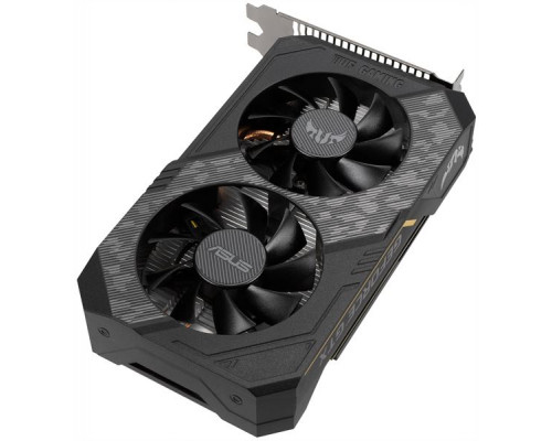 Видеокарта ASUS TUF-GTX1650-O4GD6-GAMING // GTX1650,DVI,HDMI,DP,4G,D6 ; 90YV0EH0-M0NA00 купить QBS.ru