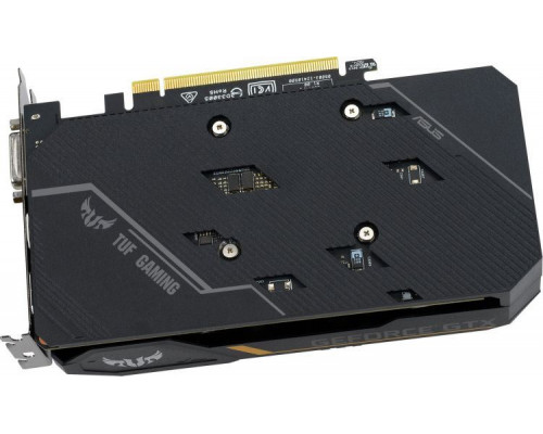 Видеокарта ASUS TUF-GTX1650-O4GD6-P-GAMING // GTX1650 D6,DVI,HDMI,DP,4G,D6 ; 90YV0EZ2-M0NA00 купить QBS.ru