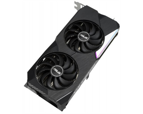 Видеокарта ASUS DUAL-RTX3060TI-O8G-V2//RTX3060TI HDMI*2 DP*3 8G D6; 90YV0G1J-M0NA00 купить QBS.ru