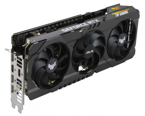 Видеокарта ASUS TUF-RTX3060-12G-V2-GAMING//RTX3060 HDMI*2 DP*3 12G D6; 90YV0GC1-M0NA10 купить QBS.ru
