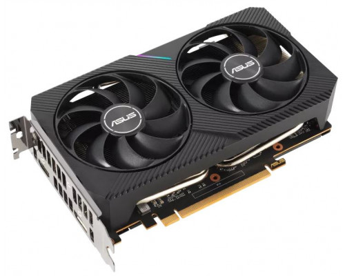 Видеокарта ASUS DUAL-RX6500XT-O4G//RX6500XT HDMI DP 4G D6; 90YV0HA1-M0NA00, 3 year купить QBS.ru