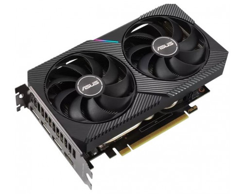 Видеокарта ASUS DUAL-RTX3050-O8G//RTX3050 HDMI DP*3 8G D6; 90YV0HH0-M0NA00 купить QBS.ru