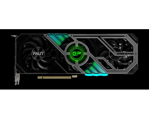 Видеокарта PALIT NED3080S19IA-132AA RTX3080 GAMINGPRO OC 10G GDDR6X 1440/19000 320bit 3-DP HDMI купить QBS.ru