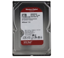 Жесткий диск Western Digital HDD SATA-III  2Тb Red for NAS WD20EFAX, 5400 rpm, 256MB buffer, 1 year