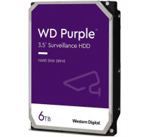Жесткий диск Western Digital HDD SATA-III  6Tb Purple WD63PURZ, IntelliPower, 256MB buffer (DV-Digital Video), 1 year