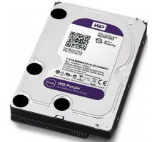 Жесткий диск Western Digital HDD SATA-III  4000Gb Purple WD40PURZ, IntelliPower, 64MB buffer (DV&NVR), 1 year
