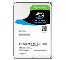 Жесткий диск HDD SATA Seagate 6Tb, ST6000VX001, SkyHawk Surveillance, 5400 rpm, 256Mb buffer, 1 year