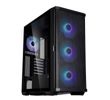 Корпус ZALMAN Z10 PLUS, ATX, BLACK, WINDOW, 2x3.5