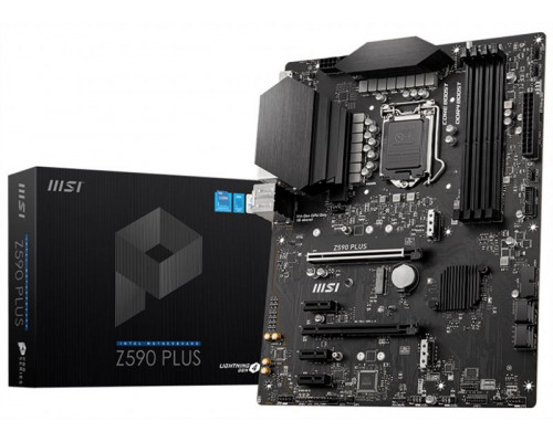 Материнская плата MSI Z590 PLUS купить QBS.ru