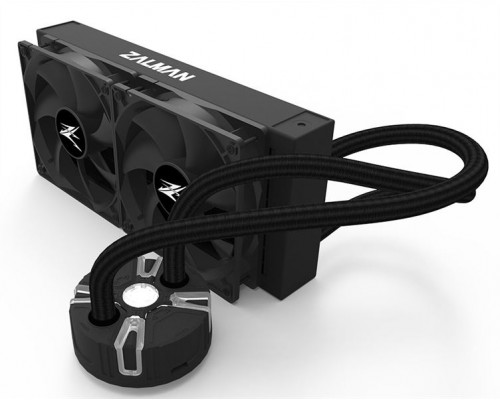 Система водяного охлаждения Zalman CPU Liquid Cooler 240mm, Black купить QBS.ru