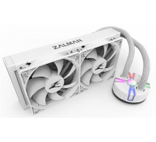 Система водяного охлаждения Zalman CPU Liquid Cooler 240mm, White