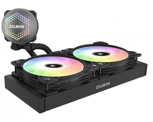 Система водяного охлаждения Zalman CPU Liquid Cooler 240mm, BK купить QBS.ru