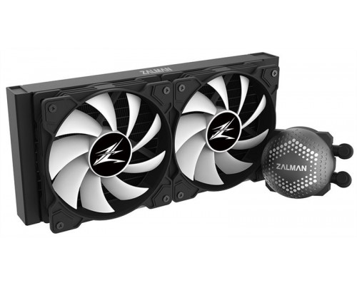 Система водяного охлаждения Zalman CPU Liquid Cooler 240mm, BK купить QBS.ru