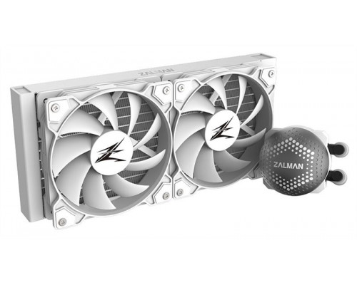 Система водяного охлаждения Zalman CPU Liquid Cooler 240mm, WH купить QBS.ru
