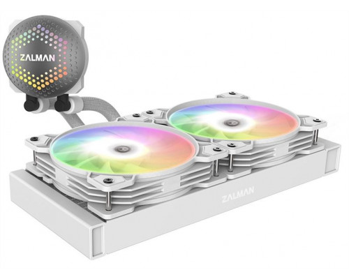 Система водяного охлаждения Zalman CPU Liquid Cooler 240mm, WH купить QBS.ru