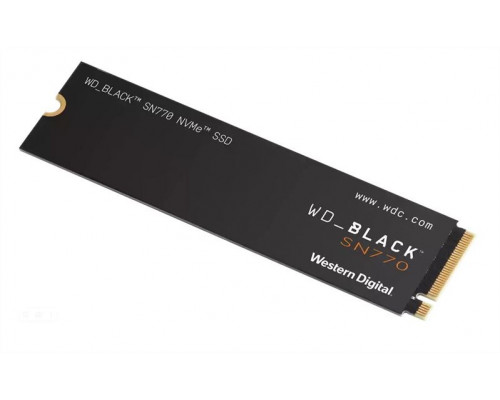 Твердотельный накопитель Western Digital SSD Black SN770 500Gb M2.2280 PCIe 4.0 WDS500G3X0E, 1 year купить QBS.ru