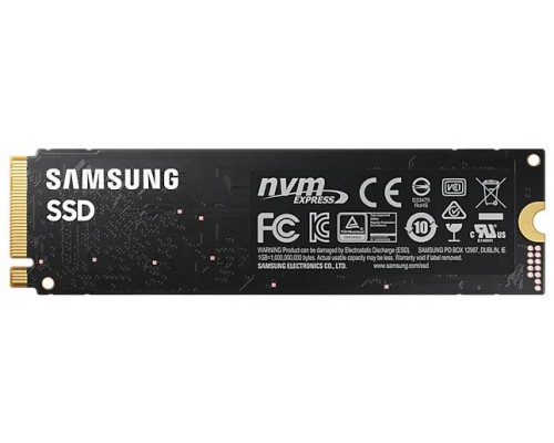 Твердотельный накопитель SSD M.2 (PCI-E NVMe) 1Tb Samsung 980 (R3500/W3000MB/s) (MZ-V8V1T0BW) 1year купить QBS.ru
