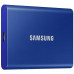 Тведотельный накопитель SSD Samsung T7 External 2Tb (2048GB) BLUE USB 3.2 (MU-PC2T0H/WW) купить QBS.ru
