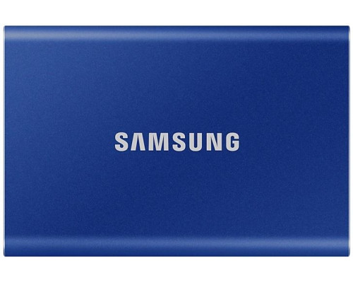 Тведотельный накопитель SSD Samsung T7 External 2Tb (2048GB) BLUE USB 3.2 (MU-PC2T0H/WW) купить QBS.ru