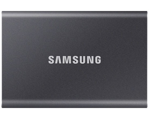 Тведотельный накопитель SSD Samsung T7 External 2Tb (2048GB) GREY USB 3.2 (MU-PC2T0T/WW) купить QBS.ru