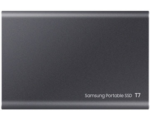 Тведотельный накопитель SSD Samsung T7 External 2Tb (2048GB) GREY USB 3.2 (MU-PC2T0T/WW) купить QBS.ru