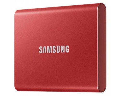 Твердотельный накопитель SSD Samsung T7 External 500Gb RED USB 3.2 (MU-PC500R/WW ) 1year купить QBS.ru