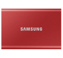Твердотельный накопитель SSD Samsung T7 External 500Gb RED USB 3.2 (MU-PC500R/WW ) 1year