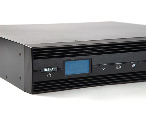 (8950) Бастион SKAT-UPS 1000ВА/900Вт исп.V RACK 2U/On-Line/АКБ 9Ahх2/220В/SNMP slot/5 л.г./МПТ купить QBS.ru