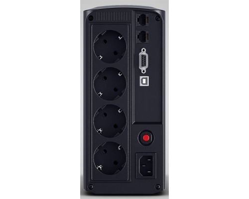 Источник бесперебойного питания Cyberpower VP700ELCD Line-Interactive 700VA/390W USB/RS-232/RJ11/45  (4 EURO) купить QBS.ru