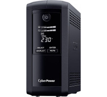 Источник бесперебойного питания Cyberpower VP1000EILCD Line-Interactive 1000VA/550W USB/RS-232/RJ11/45  (6 IEC С13)