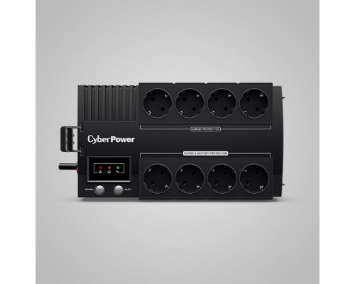 Источник бесперебойного питания Cyberpower BS850E Line-Interactive 850VA/480W USB (4+4 EURO) купить QBS.ru