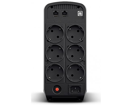 Источник бесперебойного питания Cyberpower CP900EPFCLCD Line-Interactive 900VA/540W USB/RJ11/45 (6 EURO) купить QBS.ru