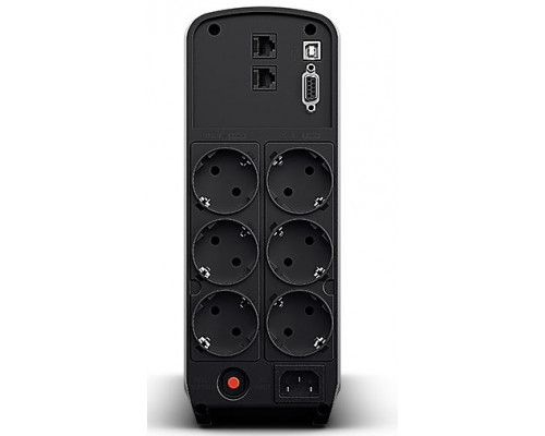 Источник бесперебойного питания Cyberpower CP1300EPFCLCD Line-Interactive 1300VA/780W USB/RS-232/RJ11/45 (6 EURO) купить QBS.ru
