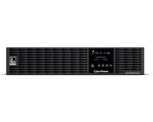 Источник бесперебойного питания CyberPower OL1000ERTXL2U Online 1000VA/900W USB/RS-232/Dry/EPO/SNMPslot/RJ11/45/ВБМ (8 IEC С13) купить QBS.ru