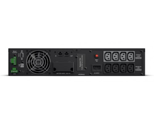 Источник бесперебойного питания CyberPower OL1500ERTXL2U Online 1500VA/1350W USB/RS-232/Dry/EPO/SNMPslot/RJ11/45/ВБМ (8 IEC С13) купить QBS.ru