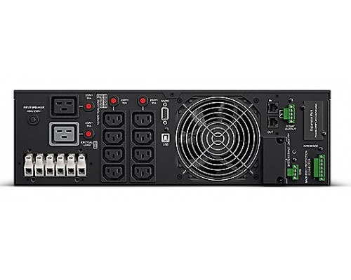 Источник бесперебойного питания CyberPower OL6KERT3UPM Online 6000VA/6000W USB/RS-232/Dry/EPO/SNMPslot/RJ11/45/ВБМ купить QBS.ru