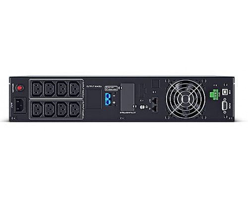 Источник бесперебойного питания CyberPower OLS1000ERT2Ua Online Rack 1000VA/900W USB/RS-232/SNMP Slot/EPO (8 IEC С13) купить QBS.ru