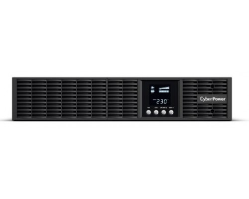 Источник бесперебойного питания CyberPower OLS1000ERT2U Online 1000VA/900W USB/RS-232/EPO/SNMPslot/RJ11/45/ВБМ (6 IEC С13) купить QBS.ru