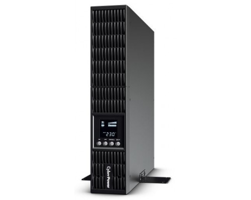 Источник бесперебойного питания CyberPower OLS1000ERT2U Online 1000VA/900W USB/RS-232/EPO/SNMPslot/RJ11/45/ВБМ (6 IEC С13) купить QBS.ru