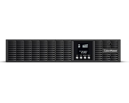 Источник бесперебойного питания CyberPower OLS2000ERT2U Online 2000VA/1800W USB/RS-232/EPO/SNMPslot/RJ11/45/ВБМ (8 IEC С13) купить QBS.ru