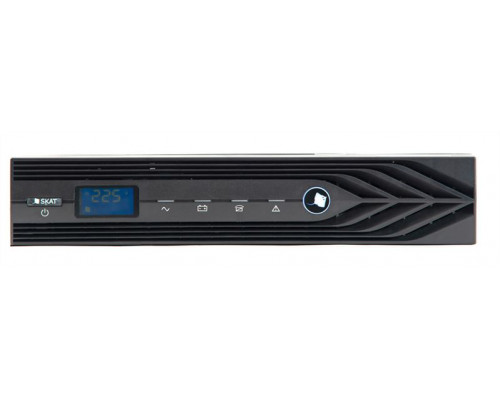 (492) Бастион SKAT-UPS 1000ВА/900Вт RACK 2U/On-Line/2хБезАКБ(40-120Ач)/220В/SNMP slot/5 л.г./МПТ купить QBS.ru