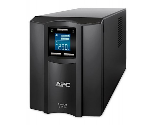Источник бесперебойного питания APC Smart-UPS C 1500VA/900W, 230V, Line-Interactive, LCD (REP.SC1500I) купить QBS.ru