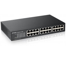  Коммутатор Zyxel GS1100-24E, 24xGE, rack 19