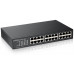 Коммутатор Zyxel GS1100-24E, 24xGE, rack 19, бесшумный купить QBS.ru