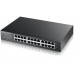 Smart L2 коммутатор Zyxel GS1900-24E, rack 19, 24xGE, настольный, бесшумный купить QBS.ru