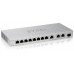 Smart L2 коммутатор Zyxel XGS1250-12, 8xGE, 3x1/2,5/5/10G, 1xSFP+, настольный купить QBS.ru
