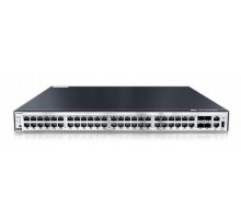 Коммутатор HUAWEI S5731-S24P4X (24*10/100/1000BASE-T ports, 4*10GE SFP+ ports, PoE+) + Basic Software + 1000W AC Power module