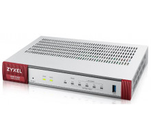  Межсетевой экран Zyxel USG FLEX 100 с подписками на 1 год (AS,AV,CF,IDP, SecuReporter), 2xWAN GE (1xRJ-45 и 1xSFP), 1xOPT GE (LAN/WAN), 3xLAN/DMZ GE, 1xUSB3.0, AP Controller (8/24), NebulaFlex Pro !AS